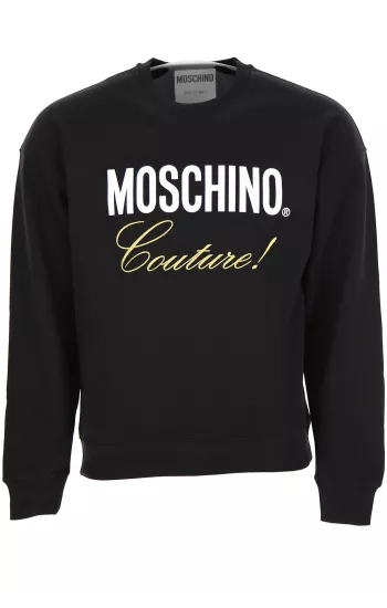 Moschino  Pull 100% coton de Moschino ZA1719 Couleur : 1555 NOIR