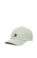 Casquette Tommy Jeans 100% Coton bio REF : AM0AM12020 Couleur : M1C Misty Sage