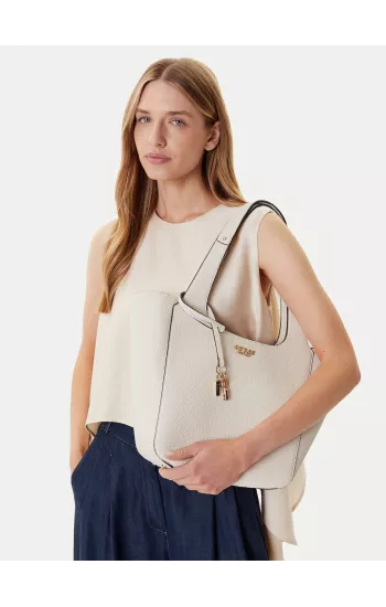 Sac bandoulière premium – Blanc