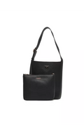 Sac bandoulière Guess Jeans – Noir - 2 piéces
