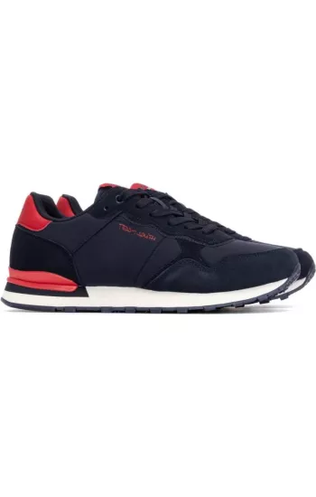 Teddy Smith Bascket Homme REF : 120249 Couleur : RED
